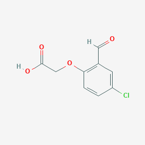 2-(4-chloro-2-formylphenoxy)acetic acidͼƬ