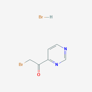 2-Bromo-1-Pyrimidin-4-Yl-Ethanone HydrobromideͼƬ