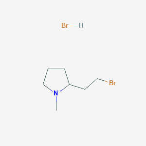 2-(2-bromoethyl)-1-methylpyrrolidine hydrobromide图片