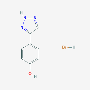 4-(1H-1,2,3-Triazol-4-yl)phenol HydrobromideͼƬ