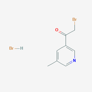 2-Bromo-1-(5-methylpyridin-3-yl)ethan-1-one hydrobromideͼƬ