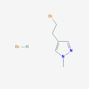 4-(2-bromoethyl)-1-methyl-1H-pyrazole hydrobromideͼƬ