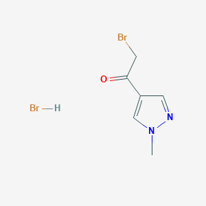 2-bromo-1-(1-methyl-1H-pyrazol-4-yl)ethan-1-one hydrobromideͼƬ