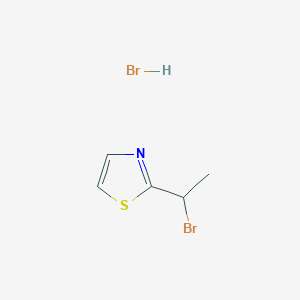 2-(1-bromoethyl)-1,3-thiazole hydrobromideͼƬ