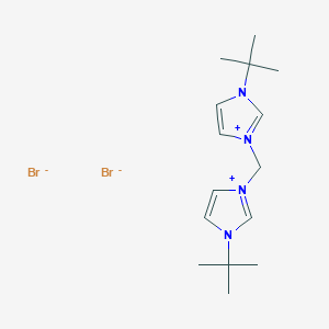 3,3'-Methylenebis(1-tert-butyl-3-imidazolium Bromide)ͼƬ