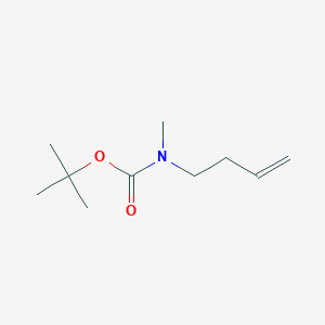 tert-butyl N-(but-3-en-1-yl)-N-methylcarbamate图片