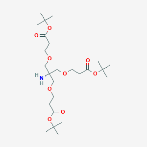 Tris[[2-(tert-butoxycarbonyl)ethoxy]methyl]methylamineͼƬ