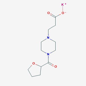 potassium 3-[4-(oxolane-2-carbonyl)piperazin-1-yl]propanoateͼƬ