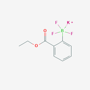 Potassium(2-Ethoxycarbonylphenyl)trifluoroborateͼƬ