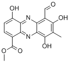 methyl 6-formyl-4,7,9-trihydroxy-8-methylphenazine-1-carboxylate图片