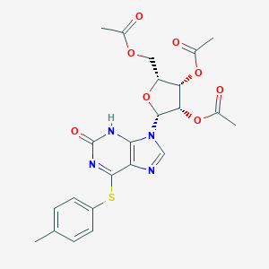 6-[(4-Methylphenyl)thio]-2-oxo-9-(2',3',5'-tri-O-acetyl--D-ribofuranosyl)-2,3-dihydropurineͼƬ