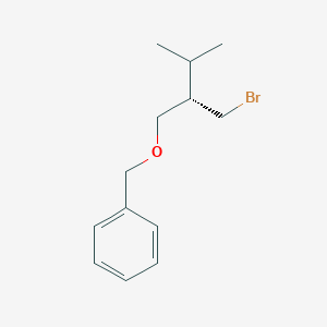 (S)-[[2-(Bromomethyl)-3-methylbutoxy]methyl]benzeneͼƬ