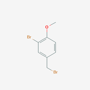 2-Bromo-4-(bromomethyl)-1-methoxybenzene图片