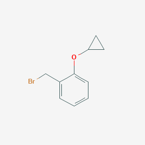 1-(bromomethyl)-2-cyclopropoxybenzeneͼƬ