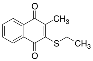 2-(Ethylsulfanyl)-3-methyl-1,4-dihydronaphthalene-1,4-dioneͼƬ