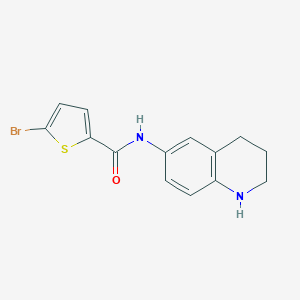 5-bromo-N-(1,2,3,4-tetrahydroquinolin-6-yl)thiophene-2-carboxamideͼƬ