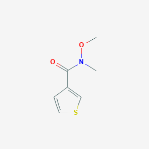 N-methoxy-N-methylthiophene-3-carboxamideͼƬ