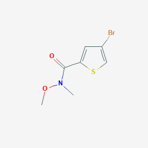 4-Bromo-N-methoxy-N-methylthiophene-2-carboxamideͼƬ