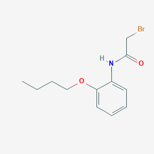 2-Bromo-N-(2-butoxyphenyl)acetamideͼƬ