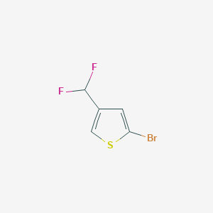 2-Bromo-4-(difluoromethyl)thiopheneͼƬ