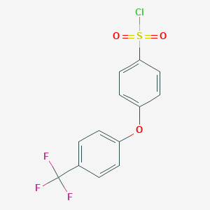 4-[4-(Trifluoromethyl)phenoxy]benzenesulfonyl chlorideͼƬ