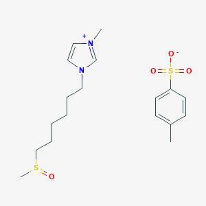 1-Methyl-3-[6-(methylsulfinyl)hexyl]imidazolium p-Toluenesulfonate图片