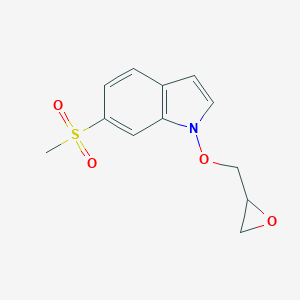 6-(Methylsulfonyl)-1-(oxiran-2-ylmethoxy)-1H-indoleͼƬ