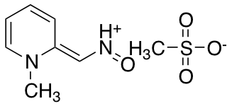 2-(Hydroxyiminomethyl)-1-methylpyridinium Methane SulfonateͼƬ