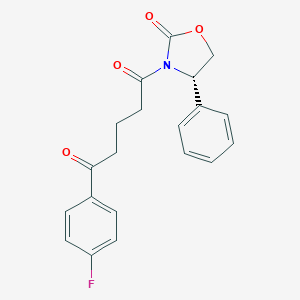 (4S)-3-[5-(4-氟苯基)-1,5-二氧代戊基]-4-苯基-2-恶唑烷酮图片