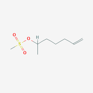 hept-6-en-2-yl methanesulfonate图片