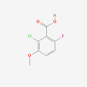 2-氯-6-氟-3-甲氧基苯甲酸图片