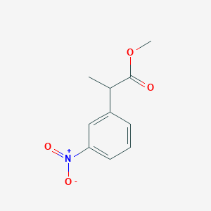 Methyl 2-(3-nitrophenyl)propanoateͼƬ