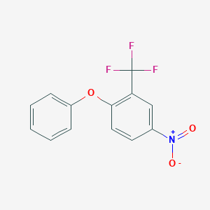 4-Nitro-1-phenoxy-2-(trifluoromethyl)benzeneͼƬ