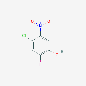 4-Chloro-2-fluoro-5-nitrophenolͼƬ