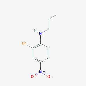 2-Bromo-4-nitro-N-propylanilineͼƬ