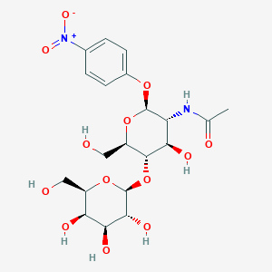 对硝基苯基-2-乙酰胺基-2-脱氧-4-O-(β-D-吡喃半乳糖基)-β-D-吡喃葡萄糖苷图片