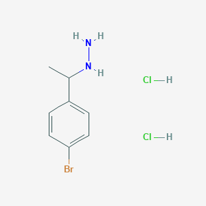 [1-(4-Bromophenyl)ethyl]hydrazine DihydrochlorideͼƬ