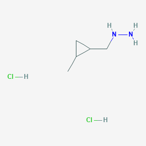 [(2-Methylcyclopropyl)methyl]hydrazine Dihydrochloride图片