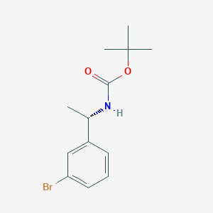 (S)-N-Boc-1-(3-溴苯基)乙胺图片