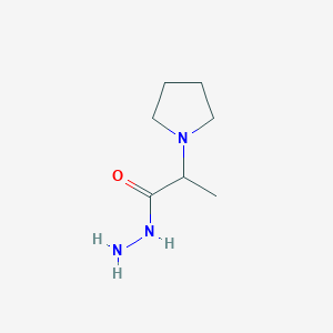 2-(1-Pyrrolidinyl)propanohydrazideͼƬ