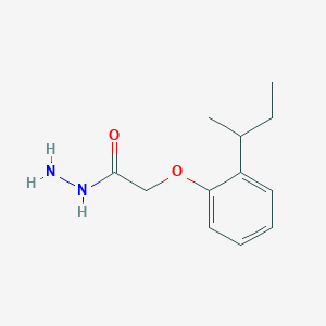 2-[2-(sec-Butyl)phenoxy]acetohydrazide图片