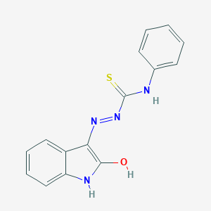 2-(2-oxo-1,2-dihydro-3H-indol-3-yliden)-N-phenyl-1-hydrazinecarbothioamideͼƬ