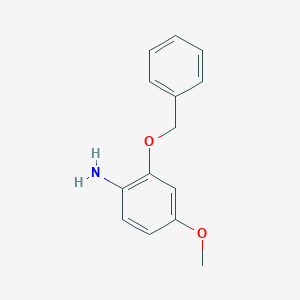 2-(Benzyloxy)-4-methoxyanilineͼƬ