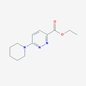 ethyl 6-(piperidin-1-yl)pyridazine-3-carboxylateͼƬ