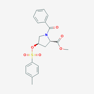 (2S,4R)-Methyl 1-benzoyl-4-(tosyloxy)-pyrrolidine-2-carboxylateͼƬ