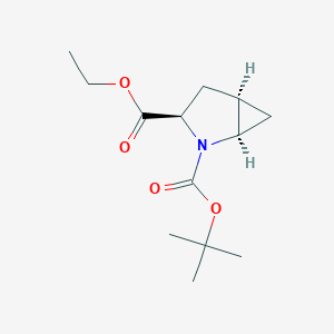 ETHYL(1R,3R,5R)-2-BOC-2-AZABICYCLO[3,1,0]HEXANE-3-CARBOXYLATEͼƬ