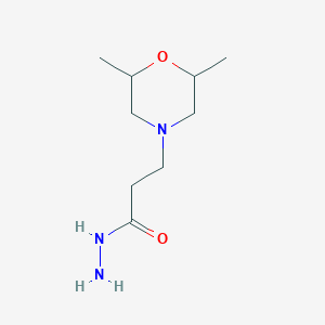 3-(2,6-Dimethyl-morpholin-4-yl)-propionic Acid HydrazideͼƬ