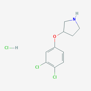 3-(3,4-Dichlorophenoxy)pyrrolidine HydrochlorideͼƬ