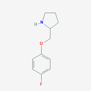 2-(4-fluorophenoxymethyl)pyrrolidineͼƬ