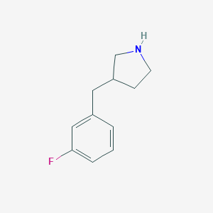 3-[(3-Fluorophenyl)methyl]-pyrrolidineͼƬ